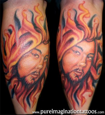 Tattoos - Kandyman Joe - A memorial for a fellow local tattooer.
